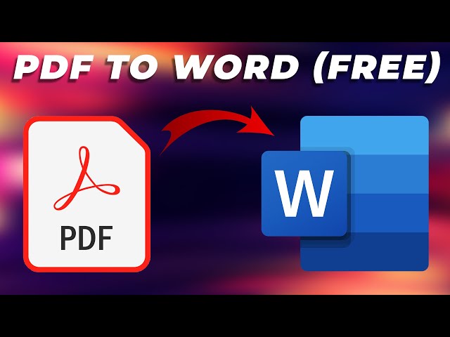 convert pdf to word doc free for mac